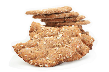 Whole grain rye crispbread
