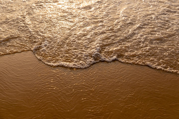 sand on the beach
