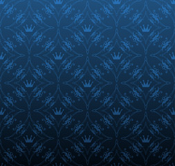 Royal background vector