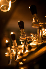 Beer dispenser in a pub