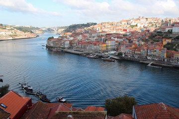 Porto and the river Douro (Portugal)