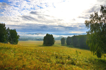 Summer is the best time to make a trip to the Ural mountains.