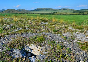 Summer is the best time to make a trip to the Ural mountains.