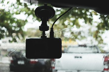 video camera recorder in car