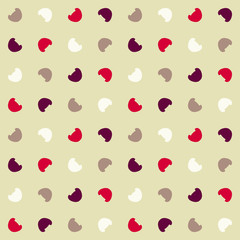 Seamless pattern with geometric elements. Stylish modern illustration.