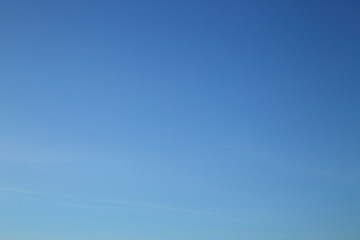 clear blue sky in the morning day