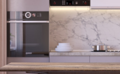 kitchen desk background