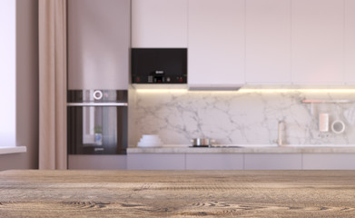 kitchen desk background