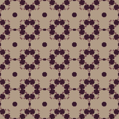 Moroccan seamless pattern. It combines Moorish, Arabic and a mix of Berber styles. Colors - coffee with milk.