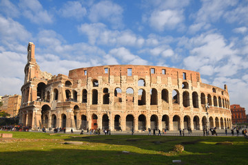 Fototapeta na wymiar Coliseum in Roma. Italy. 