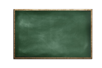 Greenboard background and wooden frame