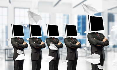 Business addiction on modern technologies.