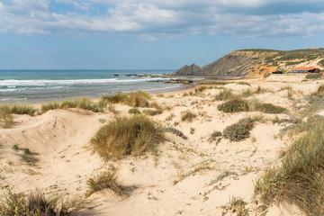 Praia da Amoreira is a beach within the Municipality of Aljezur, in the Algarve, Portugal