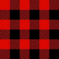 Materiał do szycia Lumberjack plaid pattern vector