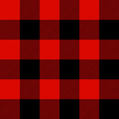 Lumberjack plaid pattern vector