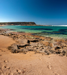 Sardegna, spiaggia di Sa Mesa Longa, Italia