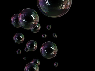 soap bubble lightness fragility 