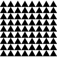 seamless pattern background triangle, retro vintage design vector