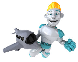 Robot - 3D Illustration