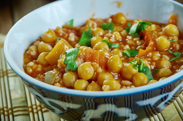 Turkish bulgur pilaf