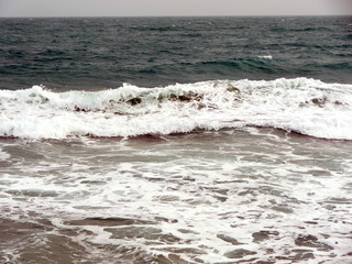 A Spleandid Wave of Bay of Bengal in Rameshwaram