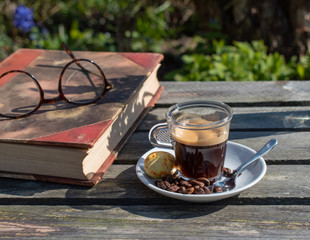 Coffee Break in the Garden