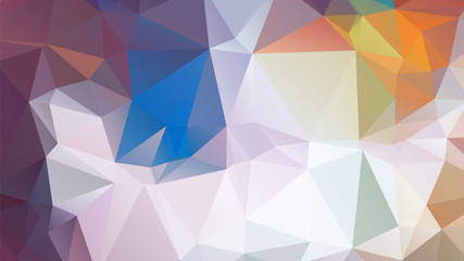 Abstract Color Polygon Background Design, Abstract Geometric Origami Style With Gradient