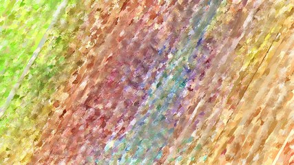 abstract multi colored brush painted closeup background