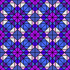 Seamless geometric pattern. Seamless modern abstract background of geometric shapes. Mosaic geometric background. Template for your design tile, wallpaper, fabric, textile, cover