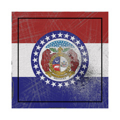 Old Missouri State flag