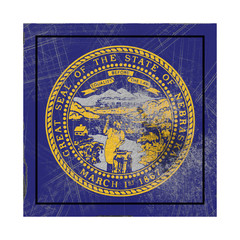 Old Nebraska State flag