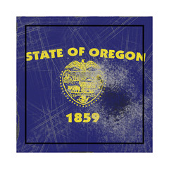 Old Oregon State flag