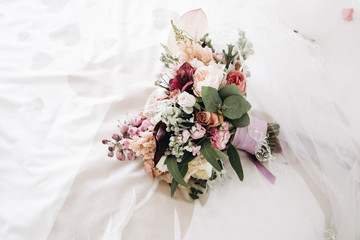 Amazing wedding bouquet