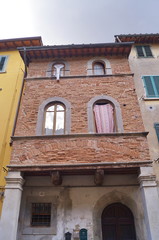 Fourteenth-century palace in San Giovanni Valdarno, Tuscany, Italy