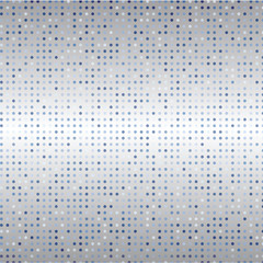 Blue dots on grey background              