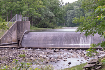 waterfall in the park