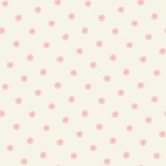 Abstract breast. Vector illustration of seamless pattern.