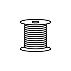 Fiber optic cable bobbin