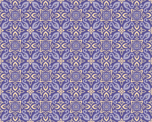 Azulejos Tile Vector Seamless Pattern