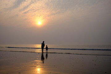 looking over the tide