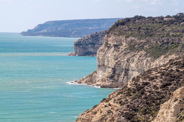 Fototapeta premium Cliffs at Kourion, Cyprus 