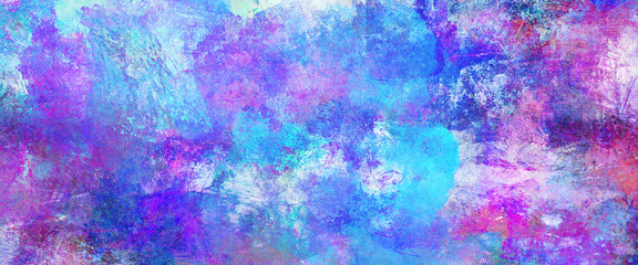 Fototapeta premium blau magenta texturen abstrakt banner