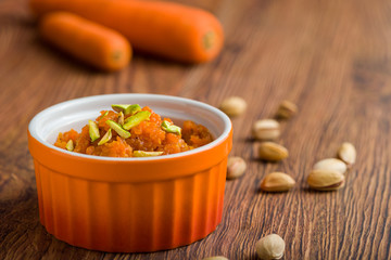 Carrot Gajar ka halwa Indian sweet