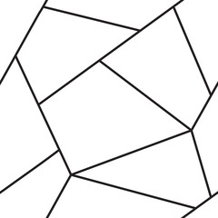 Geometric minimalist pattern