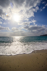 ビーチと太陽