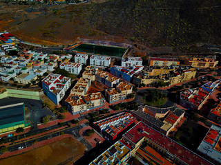 Fototapeta premium Teneriffa mit der Drohne