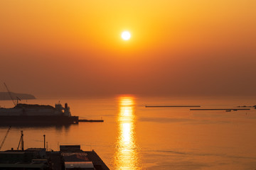 長崎の夕陽