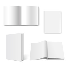 Book Collection Set Isolated