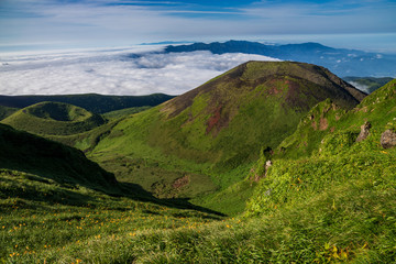 Fototapeta premium Akita Komagatake