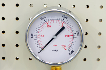 Pressure gauge, manometer - instrument for measuring the pressure of fluid